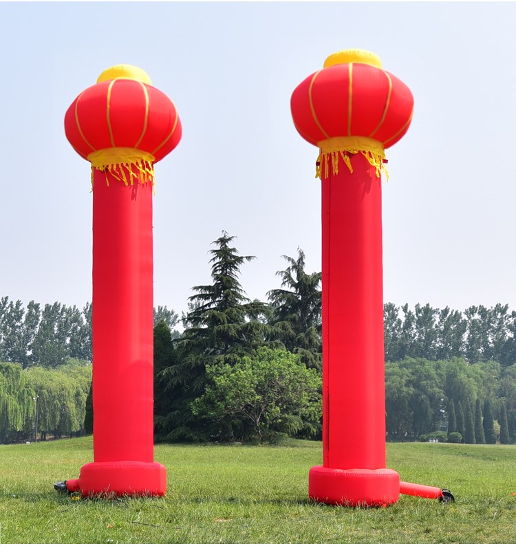 桐城庆典灯笼柱